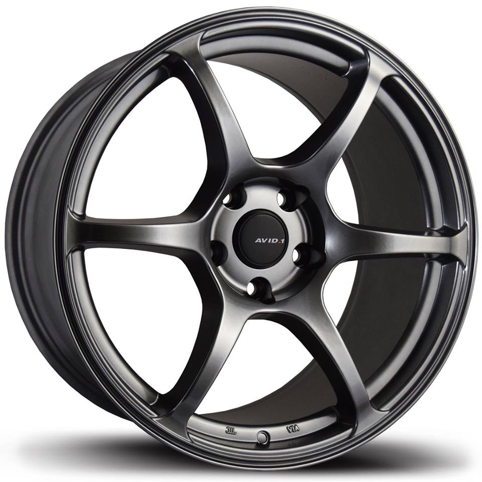 AVID.1 AV-26 Hyper Black 18x8.5 +35 5x114.3mm 73.1mm - Wheelwiz