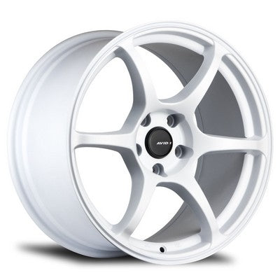 AVID.1 AV-26 White 18x8.5 +35 5x114.3mm 73.1mm - Wheelwiz