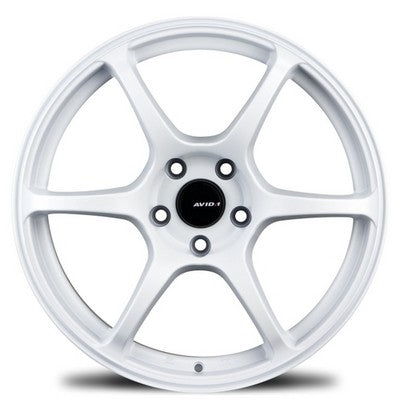 AVID.1 AV-26 White 18x8.5 +35 5x114.3mm 73.1mm - Wheelwiz