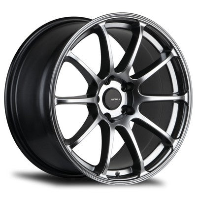 AVID.1 AV-27 Hyper Black 17x8 +35 5x114.3mm 73.1mm - Wheelwiz