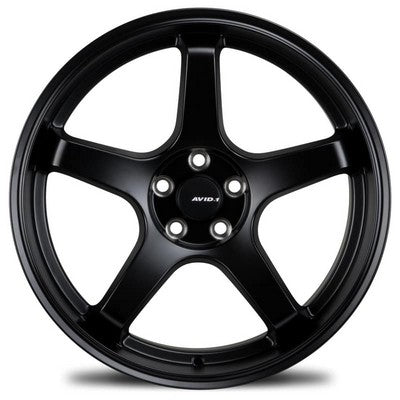 AVID.1 AV-28 Matte Black 18x9.5 +35 5x114.3mm 73.1mm - Wheelwiz