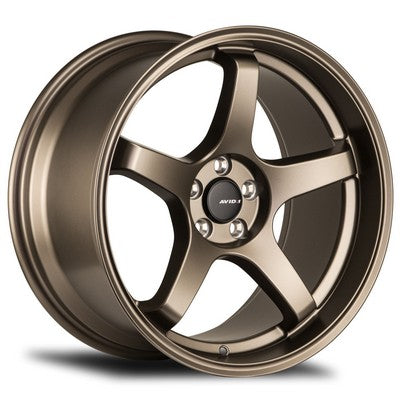 AVID.1 AV-28 Bronze 17x8 +35 5x114.3mm 73.1mm - Wheelwiz