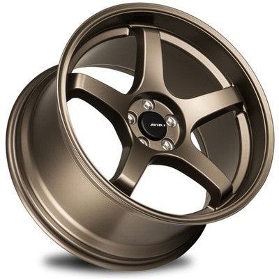AVID.1 AV-28 Bronze 17x8 +35 5x114.3mm 73.1mm - Wheelwiz