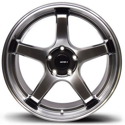 AVID.1 AV-28 Hyper Black 18x9.5 +35 5x114.3mm 73.1mm - Wheelwiz