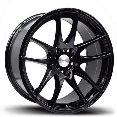 AVID.1 AV-32 Gloss Black 18x9.5 +35 5x114.3mm 73.1mm - Wheelwiz