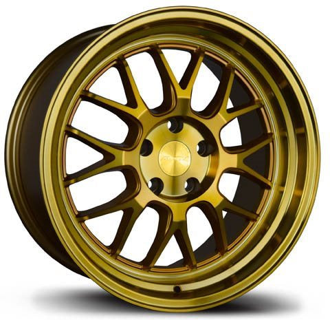 AVID.1 AV-34 Gold 18x8.5 +35 5x114.3mm 73.1mm - Wheelwiz