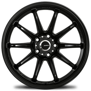 AVID.1 AV-40 Matte Black 18x9.5 +38 5x114.3mm 73.1mm - Wheelwiz