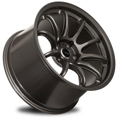AVID.1 AV-40 Matte Graphite 18x8.5 +35 5x100mm 73.1mm - Wheelwiz