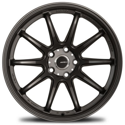 AVID.1 AV-40 Matte Graphite 18x8.5 +35 5x100mm 73.1mm - Wheelwiz