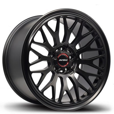 AVID.1 AV-44 Matte Black 18x8.5 +35 5x114.3mm 73.1mm - Wheelwiz