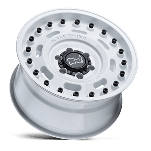 Black Rhino AXLE Gloss White 20x9.5 +25 5x130mm 84.1mm - Wheelwiz