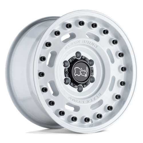 Black Rhino AXLE Gloss White 18x9.5 +6 6x139.7mm 112.1mm - WheelWiz