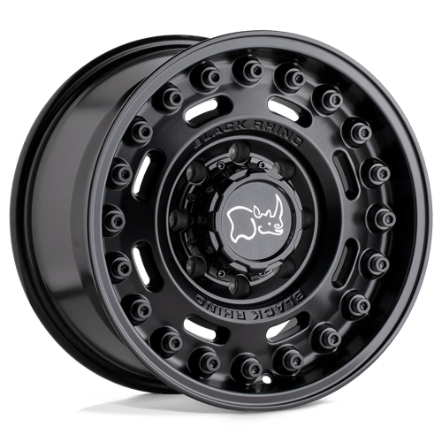 Black Rhino AXLE Matte Black 17x9.5 +6 8x165.1mm 125.1mm - Wheelwiz