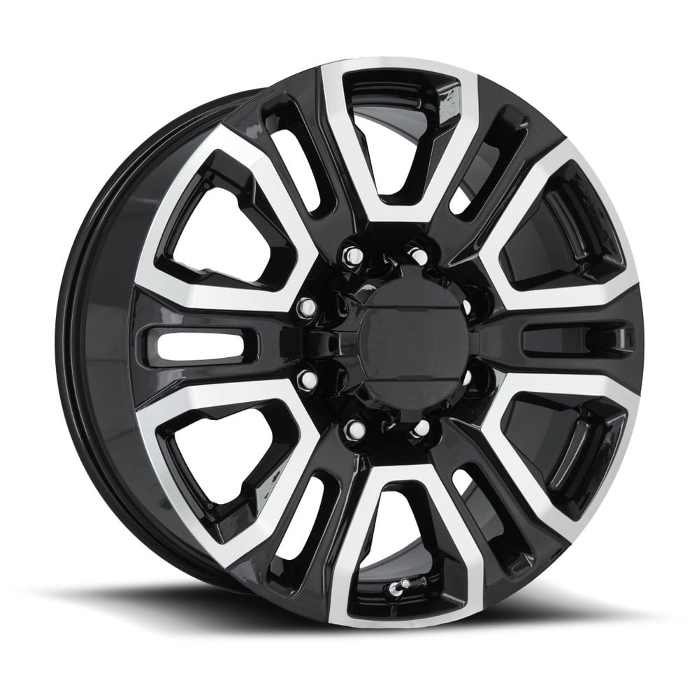 Factory Reproductions FR 275 Black Machine Face 20x8.5 +47 8x180mm 124.1mm
