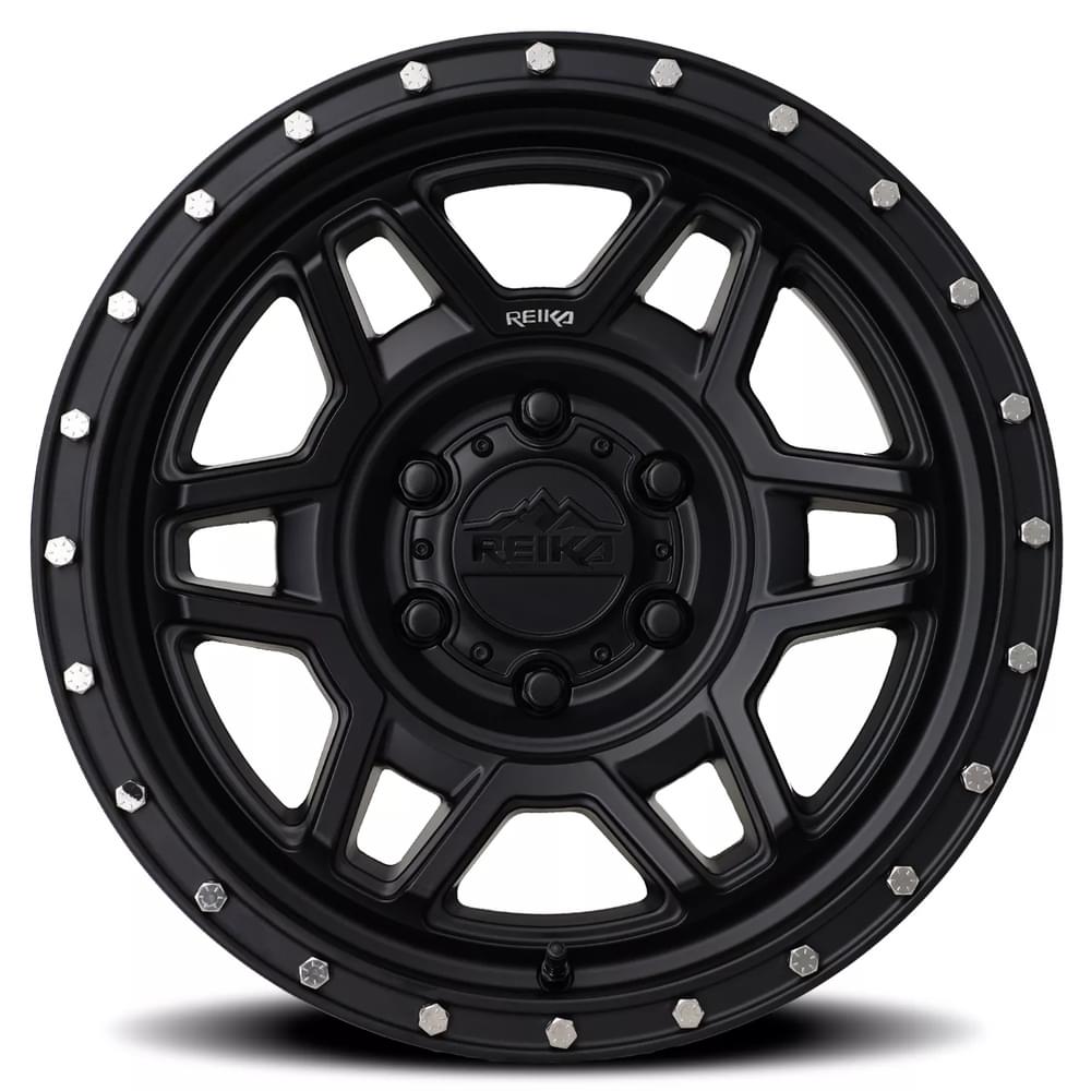 Reika R40 Satin Black 17x9 -12 5x127mm 78.1mm