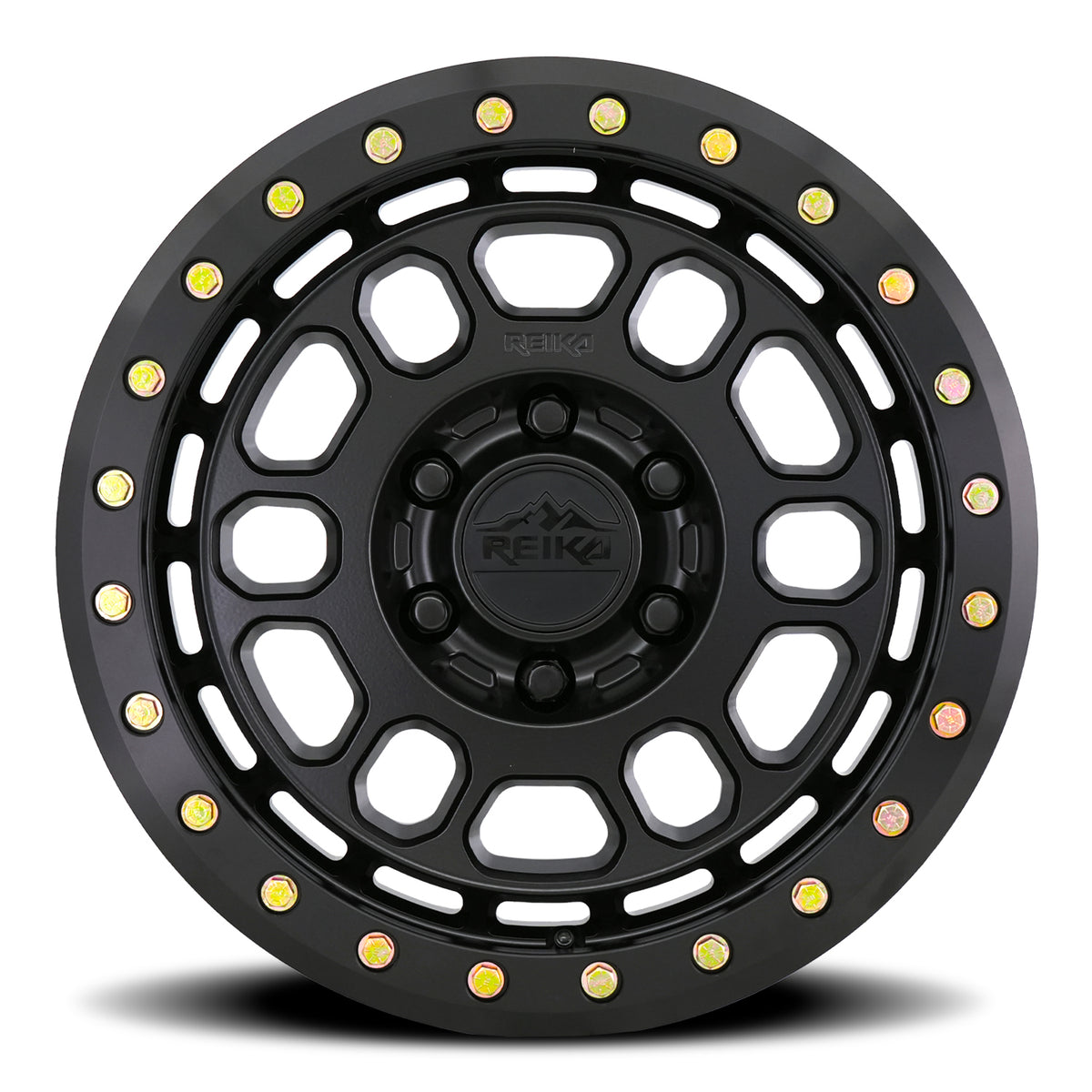 Reika R35 Stain Black 17x8 +30 6x130mm 84.1mm