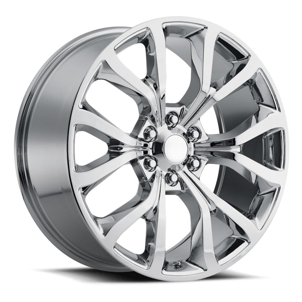 Factory Reproductions FR 52 Chrome 22x9.5 +44 6x135mm 87.1mm