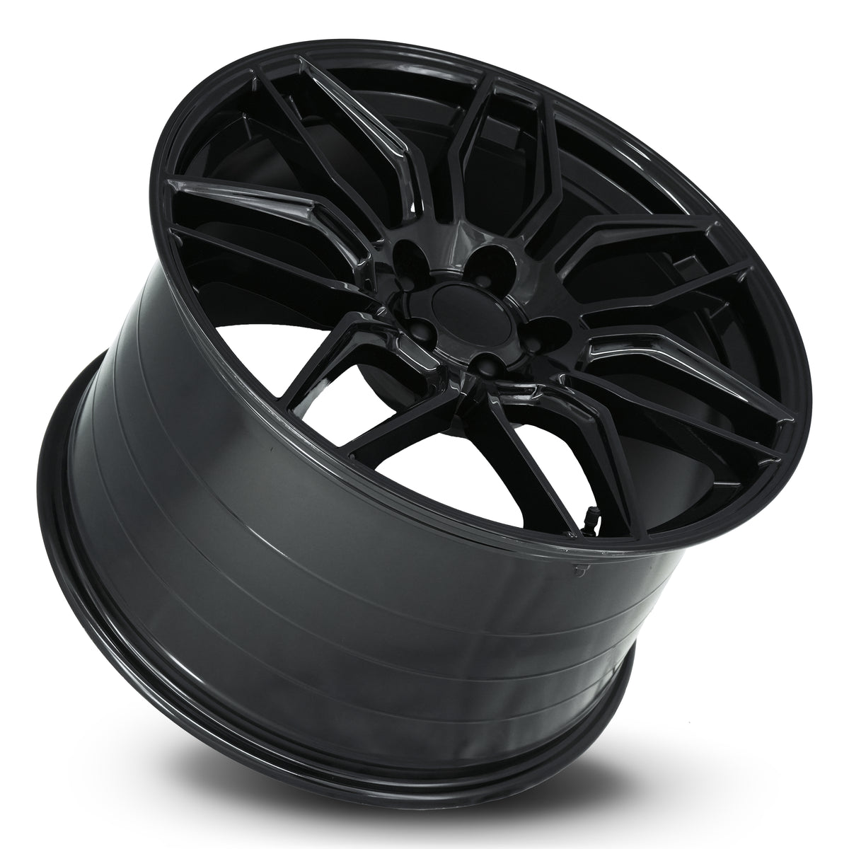 Factory Reproductions FR 401 Gloss Black 20x12 +59 5x120.65mm 70.3mm