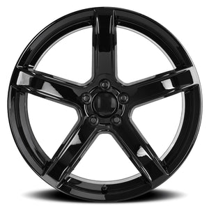 Factory Reproductions FR 77F Gloss Black 20x11 -2.5 5x115mm 71.5mm