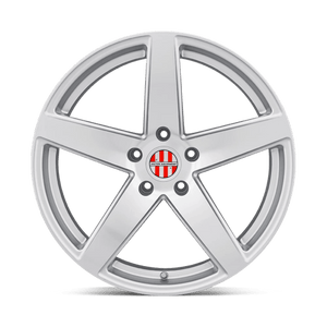 Victor Equipment BADEN Silver W/ Mirror Cut Face 18x10 +50 5x130mm 71.5mm - Wheelwiz