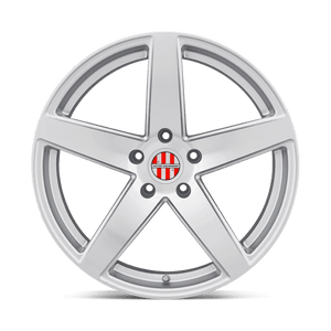 Victor Equipment BADEN Silver W/ Mirror Cut Face 21x11 +56 5x130mm 71.5mm - Wheelwiz