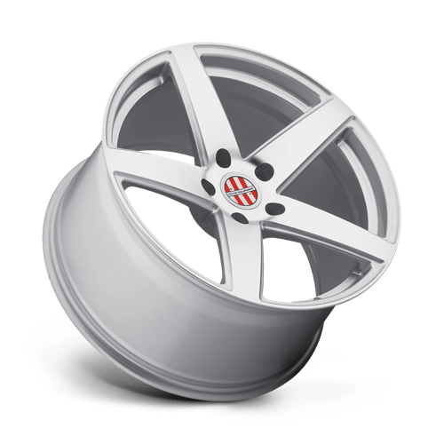 Victor Equipment BADEN Silver W/ Mirror Cut Face 18x10 +50 5x130mm 71.5mm - Wheelwiz