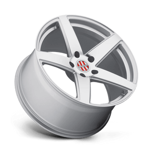 Victor Equipment BADEN Silver W/ Mirror Cut Face 19x10.5 +55 5x130mm 71.5mm - WheelWiz