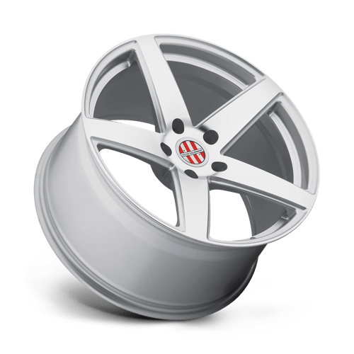 Victor Equipment BADEN Silver W/ Mirror Cut Face 18x10.5 +55 5x130mm 71.5mm - WheelWiz