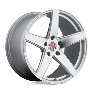 Victor Equipment BADEN Silver W/ Mirror Cut Face 22x10.5 +56 5x130mm 71.5mm - WheelWiz