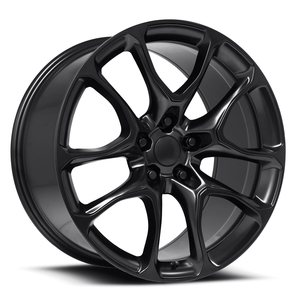 Factory Reproductions FR 551F Satin Black 20x9 +35 5x127mm 71.5mm