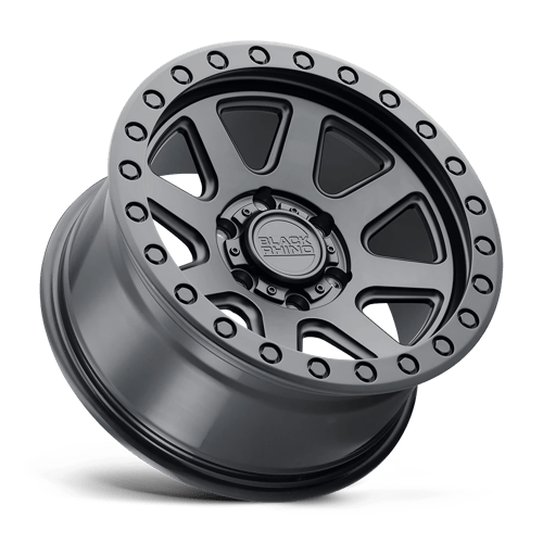 Black Rhino BAKER Matte Black 20x9 +12 6x135mm 87.1mm - WheelWiz