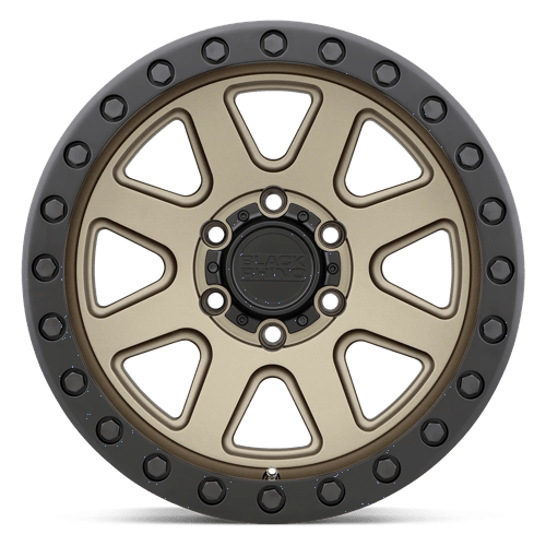 Black Rhino BAKER Matte Bronze W/ Black Ring 17x8.5 0 6x139.7mm 112.1mm - Wheelwiz