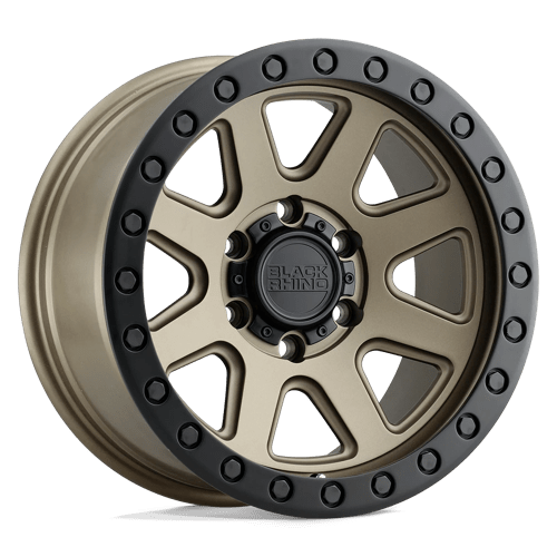 Black Rhino BAKER Matte Bronze W/ Black Ring 18x9 -18 6x139.7mm 112.1mm - Wheelwiz