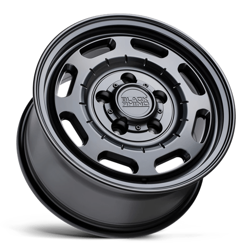 Black Rhino BANDOLIER Matte Black 17x8 +45 5x130mm 78.1mm - Wheelwiz