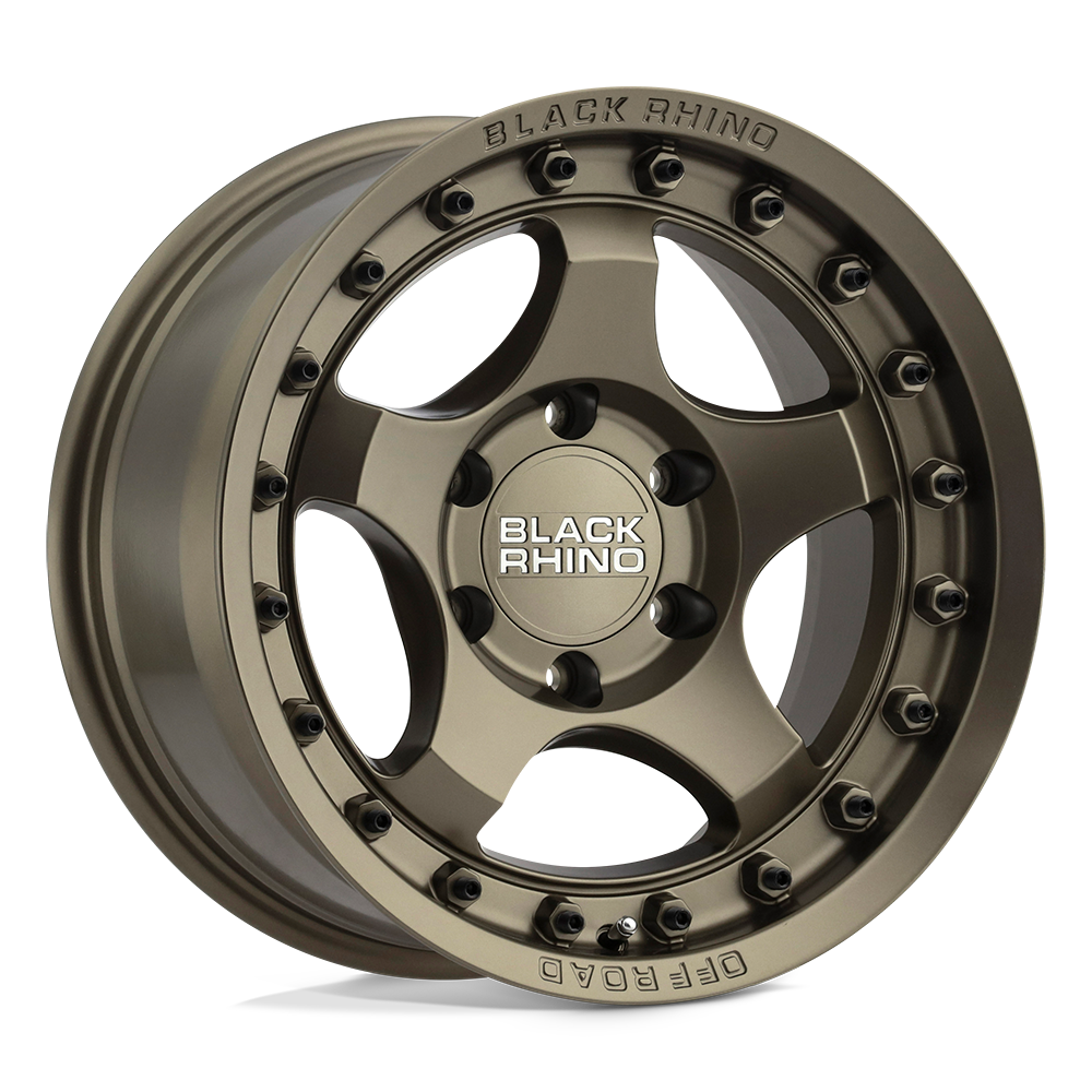 Black Rhino BANTAM Matte Bronze 16x8 -10 6x139.7mm 112.1mm - WheelWiz