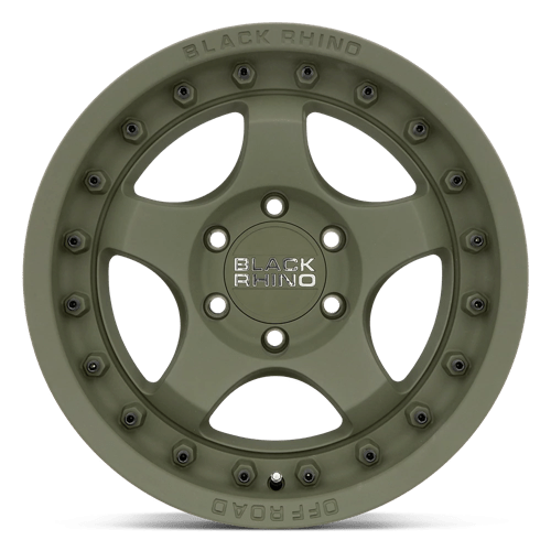 Black Rhino BANTAM Olive Drab Green 18x9 +12 6x139.7mm 112.1mm - Wheelwiz