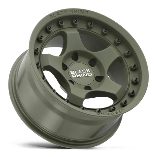 Black Rhino BANTAM Olive Drab Green 17x8.5 -10 5x150mm 110.1mm - Wheelwiz
