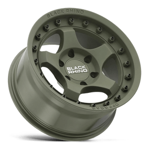 Black Rhino BANTAM Olive Drab Green 17x8.5 -10 5x127mm 71.5mm - WheelWiz