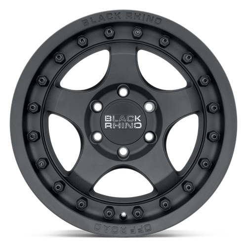 Black Rhino BANTAM Textured Black 16x8 -10 6x139.7mm 112.1mm - WheelWiz