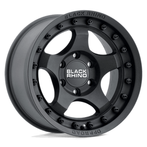 Black Rhino BANTAM Textured Black 16x8 -10 6x139.7mm 112.1mm - WheelWiz