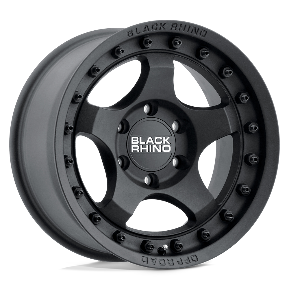 Black Rhino BANTAM Textured Black 18x9 +12 5x150mm 110.1mm - WheelWiz