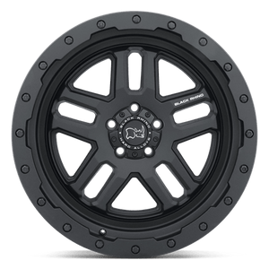 Black Rhino BARSTOW Textured Matte Black 17x8 +30 5x120mm 76.1mm - Wheelwiz