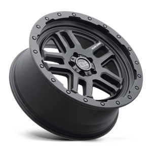 Black Rhino BARSTOW Textured Matte Black 20x9.5 +12 6x120mm 67.1mm - WheelWiz