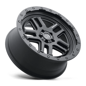 Black Rhino BARSTOW Textured Matte Black 19x8 +15 5x112mm 66.6mm - Wheelwiz