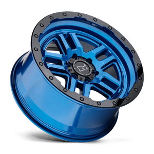 Black Rhino BARSTOW Dearborn Blue W/ Black Ring 18x9.5 +12 6x135mm 87.1mm - Wheelwiz