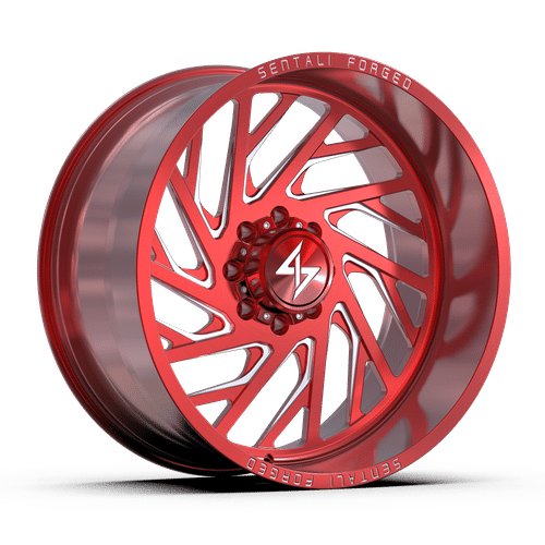 Sentali Forged SF7RM Red Milled 22x10 -24 6x135mm 87.1mm