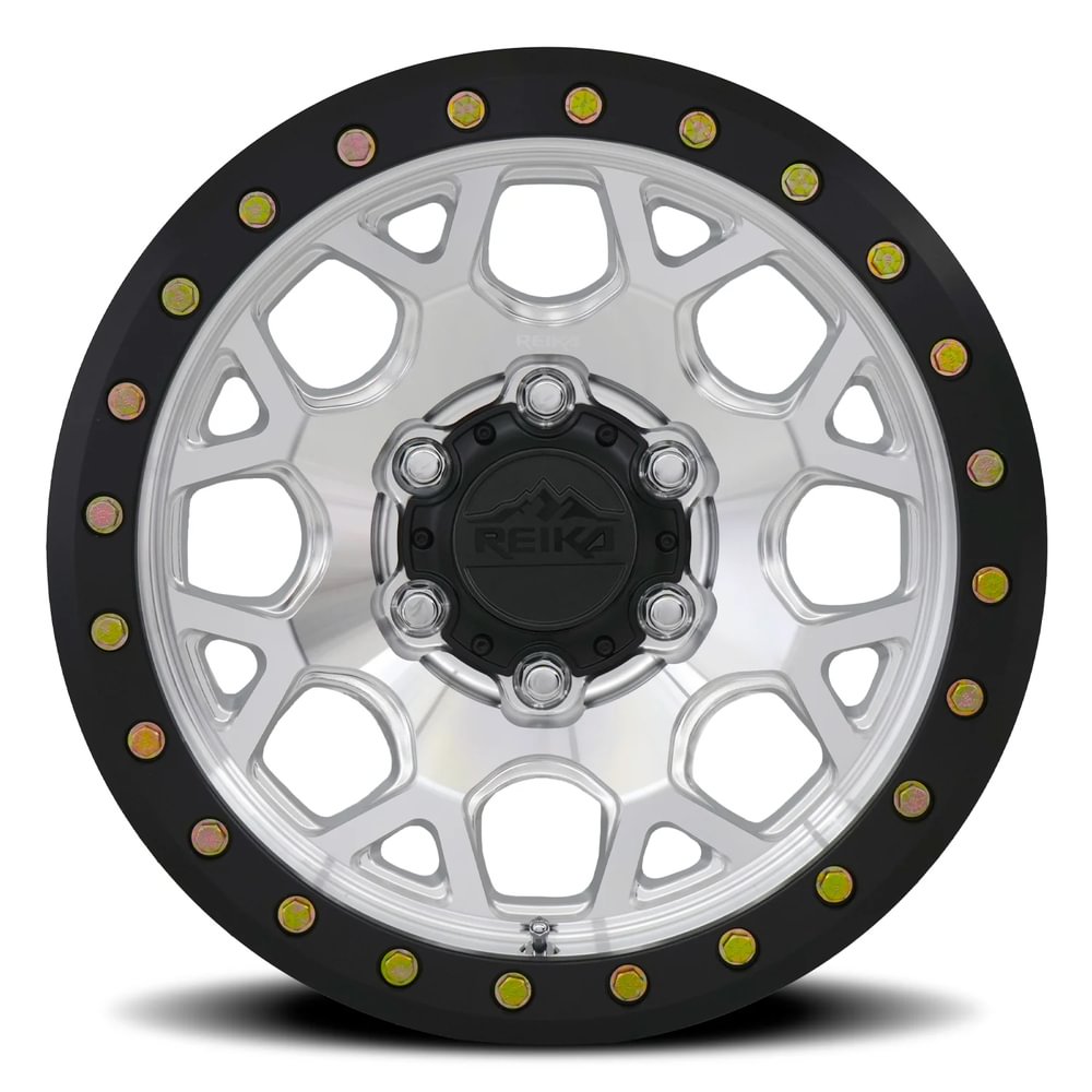 Reika R45 Machined 17x9 -12 6x139.7mm 106.1mm