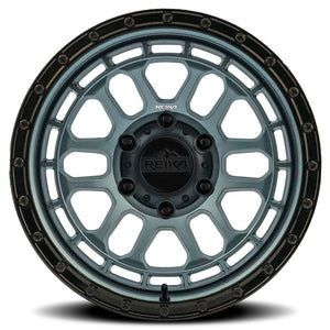 Reika R35 Gloss Graphite/Gloss Black Ring 17x8.5 0 6x139.7mm 106.1mm