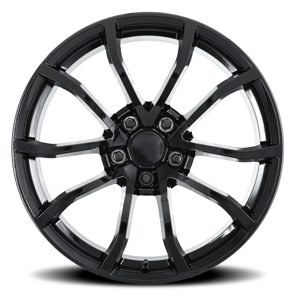 Factory Reproductions FR 25 Gloss Black 19x10 +40 5x120.65mm 70.3mm