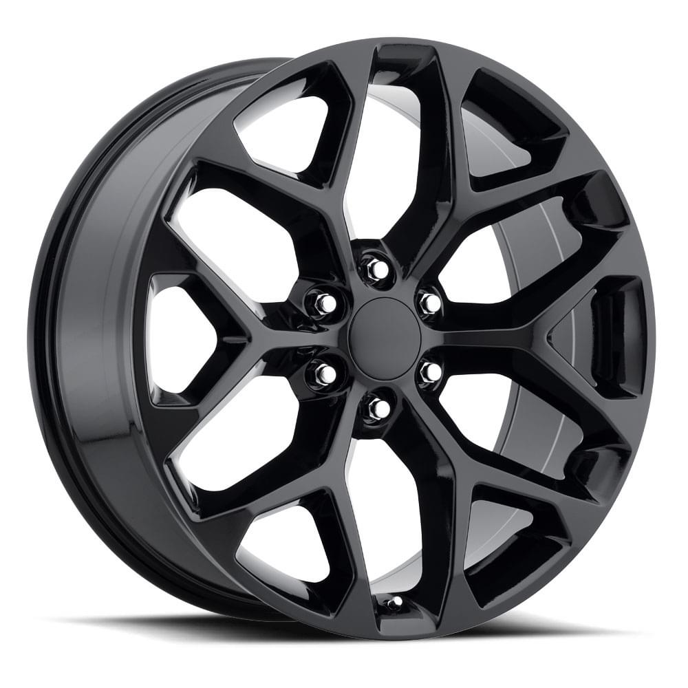 Factory Reproductions FR 59 Gloss Black 24x10 +24 6x139.7mm 78.1mm